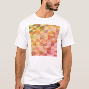 T-shirt Motif géométrique Triangle souple