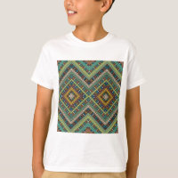 Motif géométrique tribal Boho Ethnic Aztec