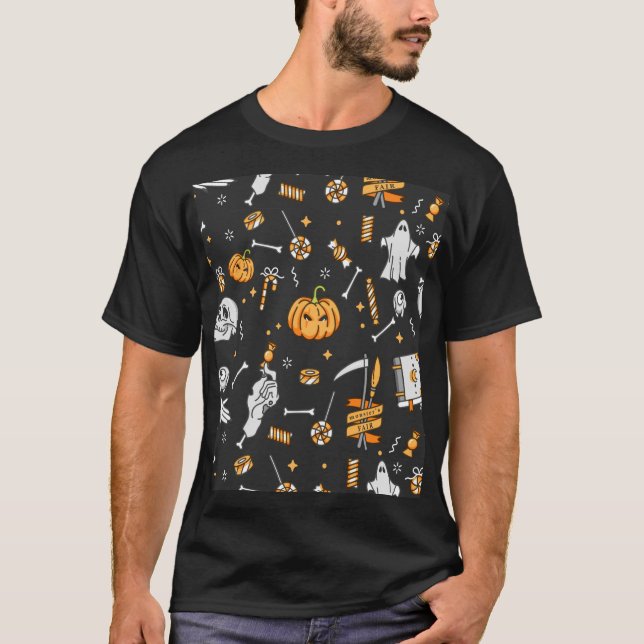 T-shirt Motif Halloween 2 (Devant)