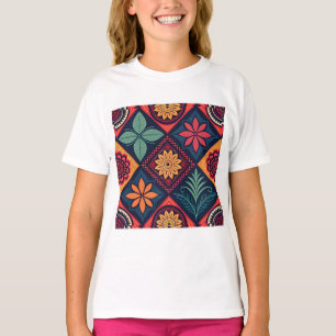 T-shirt Motif magique Fleurs