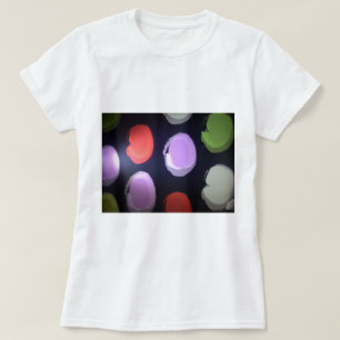 T-shirt Motif moderne coloré Polka Point Art Imprimer