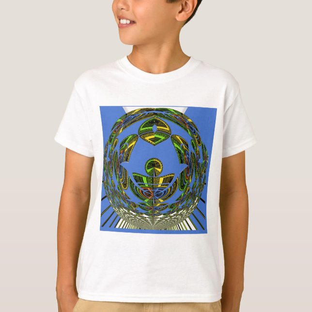 T-shirt Motif moderne vintage (Devant)
