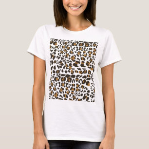 T-shirt Motif Poster de animal Leopard Jaguar
