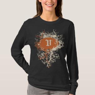 T-shirt Motif rétro vintage Monogram V