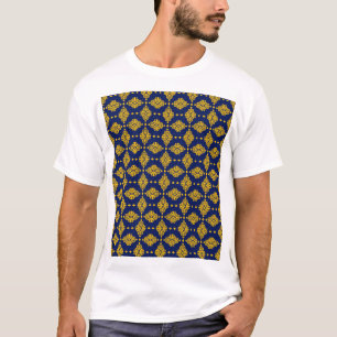 T-shirt Motif sans couture Avec Style Géométrique Abstrait