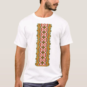 T-shirt Motif traditionnel, Motif traditionnel roumain T-S