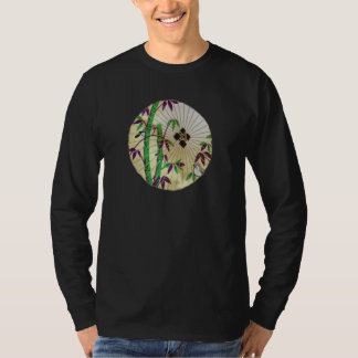 T-shirt Motifs japonais traditionnels Parasol en bambou