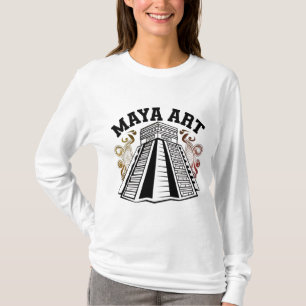 T-shirt Motifs maya : Art intemporel