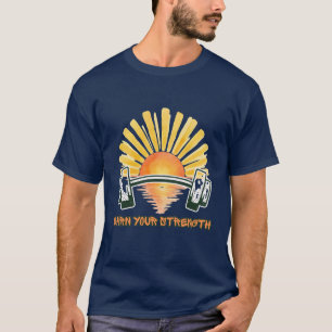 T-shirt Motivant de Gym pour Gagner en Force