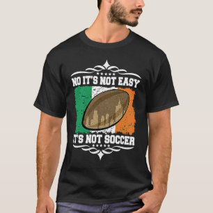 T-shirt Motivation artistique Irlande Drapeau Rugby Citati