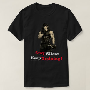 T-shirt Motivation de gym animé