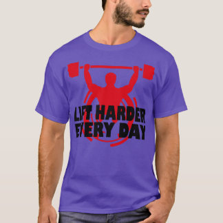 T-shirt Motivation de l'entraînement physique