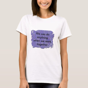 T-shirt Motivation du travail d'équipe Coopération commerc