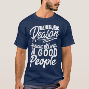 T-shirt Motivation Inspirationnelle Un état d'esprit posit