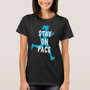 T-shirt Motivation Motivation Moitié Marathon Pace Entraîn