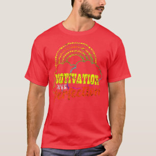 T-shirt Motivation Over Perinfection Rainbow Teacher