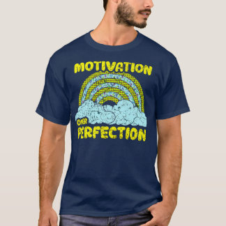T-shirt Motivation Over Perinfection Rainbow Teacher