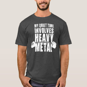 T-shirt Motivation "Poids levant" - Métal lourd