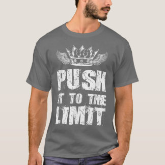 T-shirt Motivation Pouvez-Le À La Limite De L'Entraînement