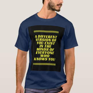 T-shirt Motivation Sayings Philosophie World View