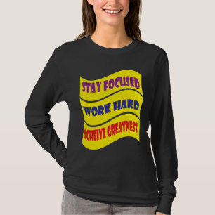 T-shirt motivationnel