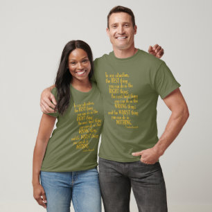 T-shirt Motivationnel "Faire quelque chose" Citer chemises