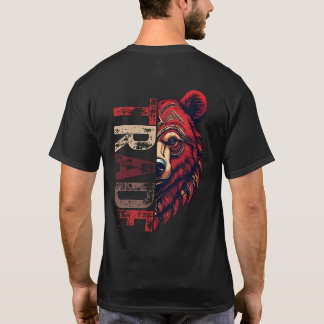 T-shirt Motiver | Forex mentalité | Ours (Dos)