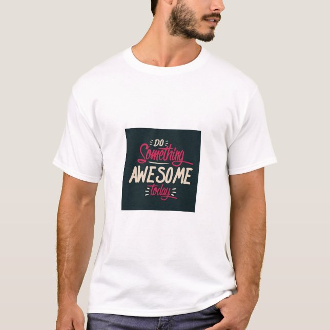 T-shirt Motivez Votre Style ! 💪 Citer les Tee - shirts à  (Devant)
