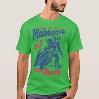 T-shirt Moto à voie plate