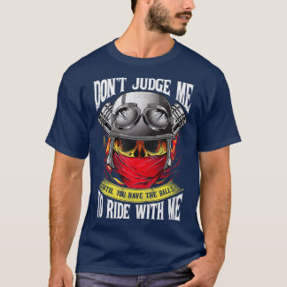 T-shirt Moto Biker Ne Me Juge Pas