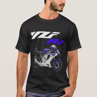 T-shirt Moto Blue R1 Sportsbike