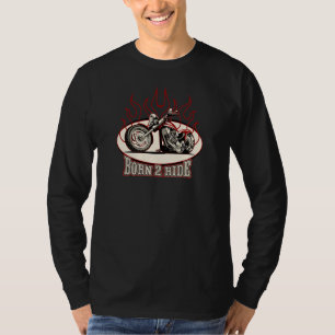 T-shirt Moto caricature