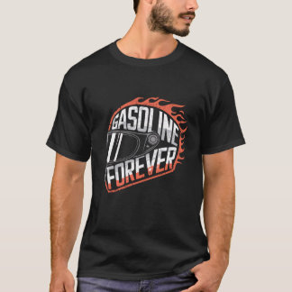 T-shirt | Moto casque | Essence pour toujours