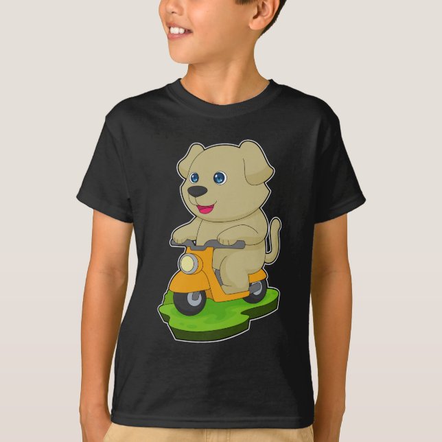 T-shirt Moto-chien (Devant)