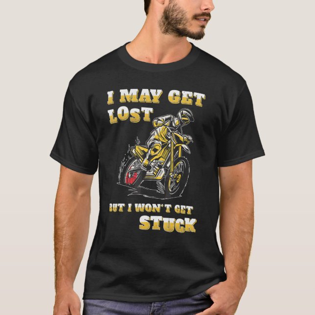 T-shirt Moto Cross Motocross Dirt Bike (Devant)
