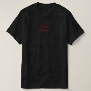 T-shirt moto de chambre Vroom