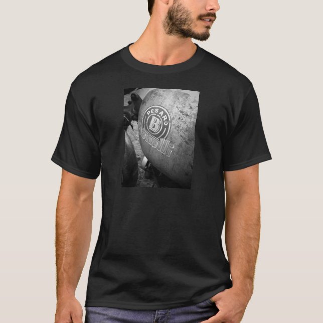 T-shirt Moto de cru de Pesaro Benelli (Devant)