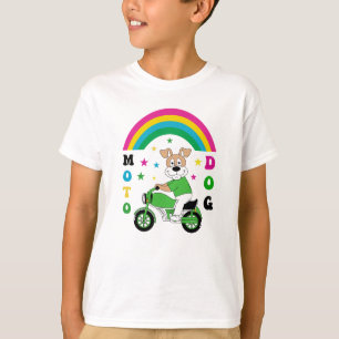 T-shirt Moto Dog
