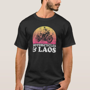 T-shirt Moto et Laos