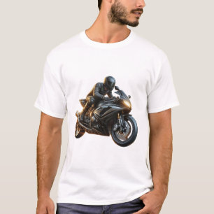 T-shirt Moto extraordinaire moto moto moto cycliste tour