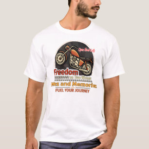 T-shirt moto Freedom Miles and Memories