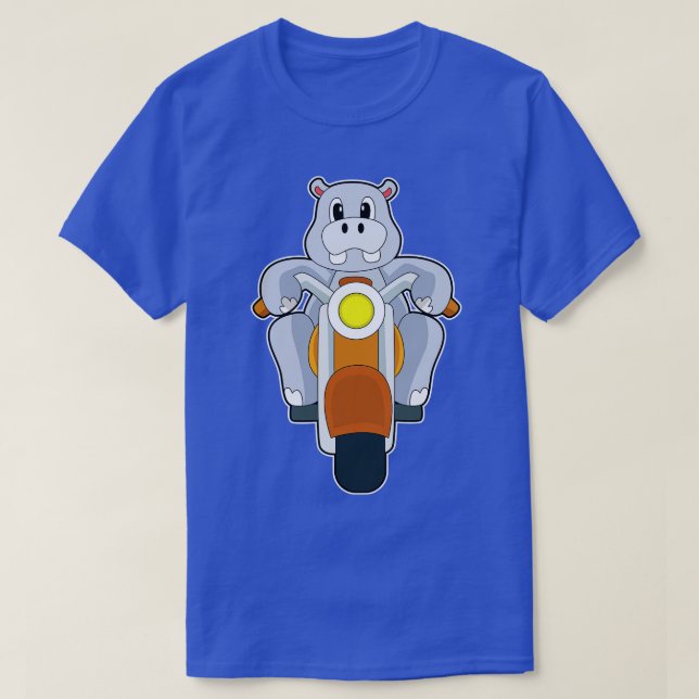 T-shirt Moto Hippo (Design devant)