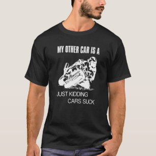 T-shirt Moto Mon Autre Voiture Est Un Juste Kidling Voitur