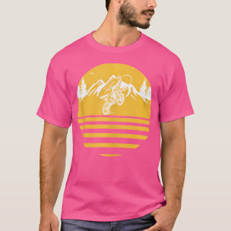 T-shirt Moto Moto Moto Moto Golden à l'extérieur