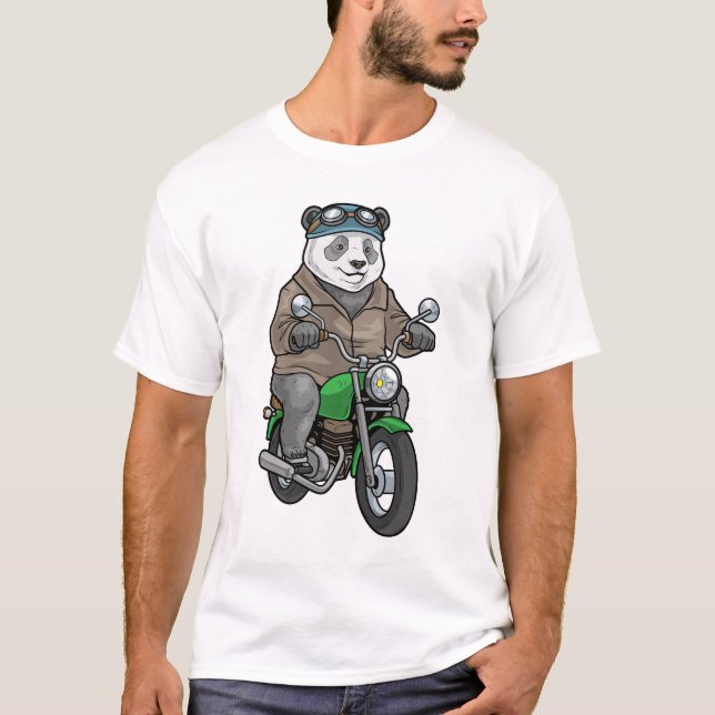 T-shirt Moto Panda (Devant)