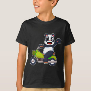 T-shirt Moto Panda