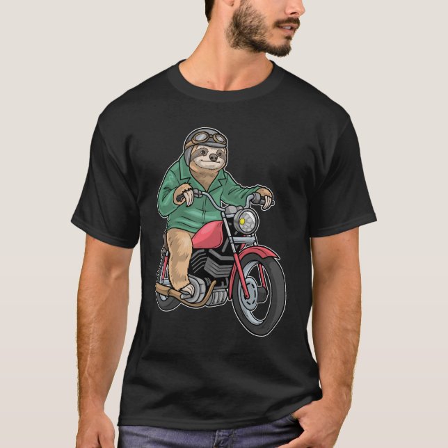 T-shirt Moto Sloth (Devant)