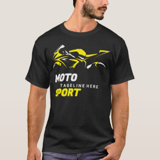 T-shirt moto sport girl