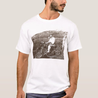 T-shirt moto vintage