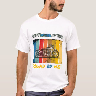 T-shirt Moto Vintage Abandonné Par Le Temps Retrouvé Par M
